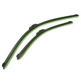 J-Hook Car Window Wind Shield Wiper Blade Bracketless Universal Pair