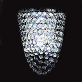 Modern Contemporary Led Integrated Metal Bulb Included Led Flush Mount Wall Lights Crystal