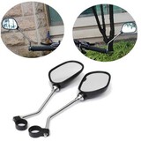 Handlebar 1Pair Rear View Mirror Scooter Electric Bike