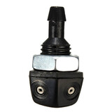 Spray Nozzle Glass Black Plastic Wind Shield