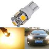 Lamp Side Light Clearance 5SMD 5050 LED Car 3000K T10 W5W Warm White