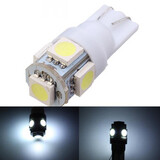 License Car Reading Light Light Lamp Xenon White Wedge Instrument W5W T10 5050 5SMD Side 80Lm