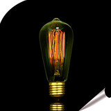 Silk E27 Wire Light Bulbs Decorative Edison