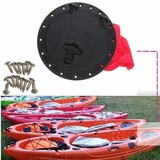 Waterproof Hatch Large Round Kayak Deck Plate Kit Marine Boat Bag