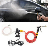 Wash Pump Washer Cleaner Sprayer Electric Car 12V 60W Tool Kit Pressure Water