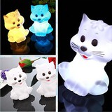Little Coway Colorful Led Nightlight Cat