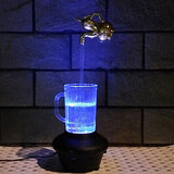 Creative Faucet Led Night Light Lamp Glass