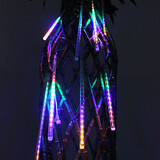 Meteor Festival Decoration Lights Christmas Party 110-220v 30cm Rain Colorful Led