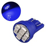 LED Car Light Wedge Bulb T10 Super Bright Ultra Blue 8-SMD