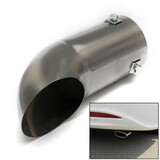 Tip Car Down Stainless Steel Polished Trim Chrome Bumper Blow Exhaust Tail Pipe
