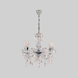 Candle Light Chrome Ceiling Lamp Acrylic Fixture Pendant New Chandelier