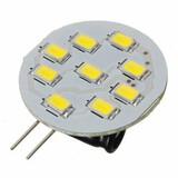 RV 3W LED SMD 5630 Pure White G4 Light Bulb Lamp Car