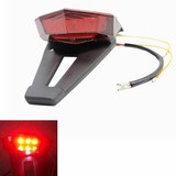 Fender Boy Small Tail Light Licence Spoiler Motorcycle Scooter Golden LED Rear Monkey