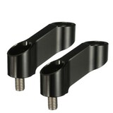 CNC Mirror Extender Motorcycle Handlebar Mount Riser 8mm Adapter M8 Adaptor