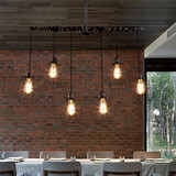 Cafe Chandelier Nordic Personality Creative Art Pipes