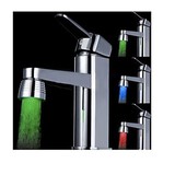 Kitchen Faucet Battery Changing Color Colorful Led Light Free