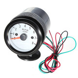 52mm Car Tacho Tachometer RPM Auto Motor Pointer Gauge Meter