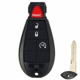 Remote Key Fob Shell Case Blank Blade buttons flip Chrysler Dodge Jeep