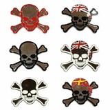 Metal Skull Sticker 3D Sticker Collision Car Sticker Ghost