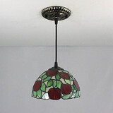Bedroom 25w Tiffany Pendant Light Painting Feature For Mini Style Metal Vintage Entry