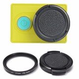 Yi 2 Accessories 37mm 4K Camera UV Filter Lens Cover Cap Protective