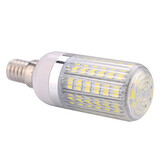 60x5730smd Cool White Light Led Corn Bulb 1500lm E14 Cover 85-265v 15w 100