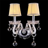 Wall Lights Glass Candle Crystal Wall Sconces Mini Style