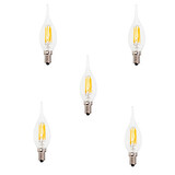 Ca35 E14 Warm 5pcs Edison Glass 6w