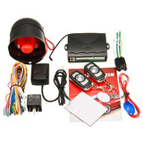 Car Central Siren Protection Keyless Entry Security Alarm System Remote Control