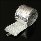 Downpipe 1M Heat Wrap Thermal Car Motorcycle Chrome Exhaust Kit