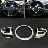 Badge Steel Ring Wheel Panel Cover Insert Chrome Decoration KIA Sorento