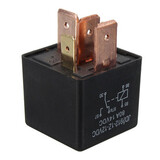 SPDT 5-Pin Relay 80A Car Vehicle Copper 12V Red Truck Automotive