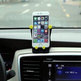 Multifunctional Car Phone Holder for iPhone Foldable Vehicle Face Smile Xiaomi Cute