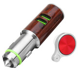 Bluetooth Earphone Hammer Car Charger Dual USB Port With