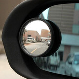 Blind Spot Mirror 2pcs Hypersonic Car Round Mirror Auxiliary 2 Inch Small 360 Degree Swivel