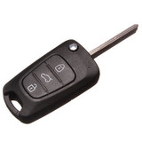 i30 With Blade Black I20 Case Shell Hyundai Button Flip Key Three