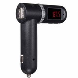 LCD FM Transmitter USB Charger 4.2A Car Kit iPhone 6 MP3 Sumsung