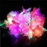 Colorful Waterproof Flowers 20-led Christmas Decoration Rgb