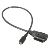 AUX Audio Cable AMI AUDI Micro USB Male Adapter VW Interface Music