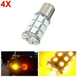 Lamp Reverse 5050 27SMD LED Car Turn Signal Light 21W Bulb Yellow Tail 12V 4pcs