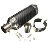 Removable Carbon Fiber Killer Exhaust Muffler Pipe 38-51mm Motorcycle