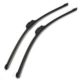 Ford Front Car Windscreen Wiper Blades Flat Galaxy Pair Black