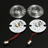 LED Turn Signal Daytime Running Light Pair Harley Touring White Yellow