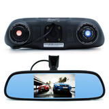 Junsun IR Night Vision Car Rear View Mirror DVR Full HD 1080P 5 Inch Car Camera Video Recorder