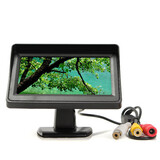 TFT LCD Monitor LED Kit Truck Bus Reversing Camera 4.3 Inch Car Rear View