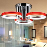 Living Room Modern/contemporary Bedroom Study Room Flush Mount Chrome Office Feature For Led Metal