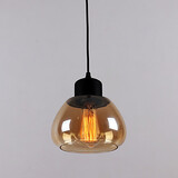Glass Classic Mini Style Pendant Lights 60w Traditional Electroplated