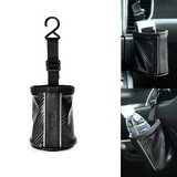 Carbon Key PU Car Seat Universal Phone Remax Beverage Storage Bag Charger Bottle