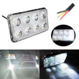 1500lm Fog Light Working Lamp 3W 8LED Flood Spotlight Car LED Light 4inch