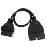 Pin Vehicles 12Pin Adapter OBD2 16Pin OBD Diagnostic Cable Connector
